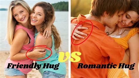 Wait for the right moment, then wrap your arms around the person and hold them close. . Platonic hug vs romantic hug